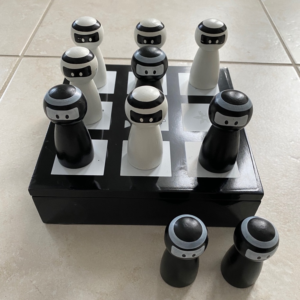 Ninja Tic Tac Toe Set